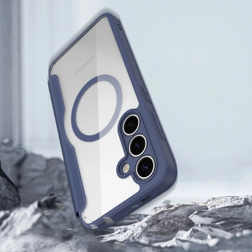 Samsung Galaxy S25 Dux Ducis Skin X Pro MagSafe Hülle Blau