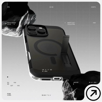 Etui Spigen Tough Armor „T“ Mag MagSafe iPhone 16 Pro Schwarz