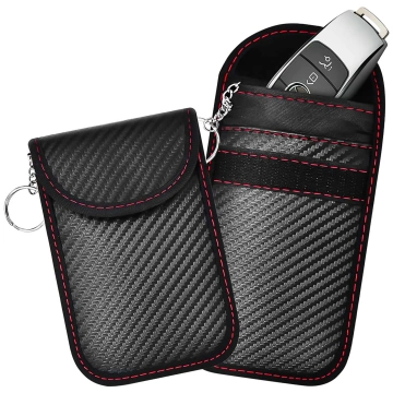 Diebstahlsicheres Schlüsseletui Alogy Cover blockiert das Signal, 13x8,2cm