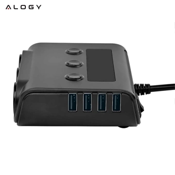Alogy HUB Autoadapter Splitter für 12V-24V Zigarettenanzünder
