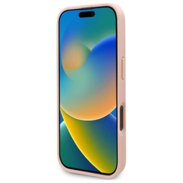 Karl Lagerfeld do iPhone 16 Pro Max 6.9" Magsafe Różowy Hardcase Hot Stamp 