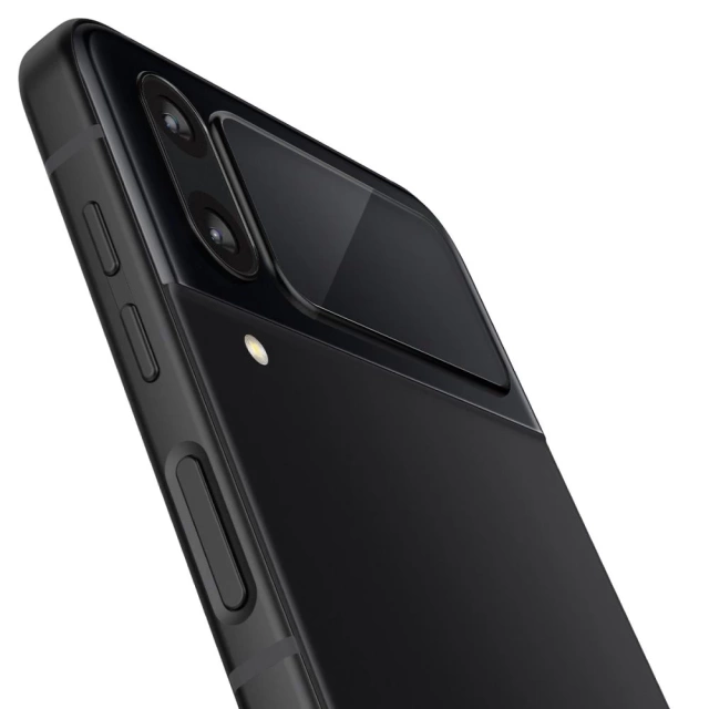 Szkło hartowane Spigen Glass FC ”EZ FIT” + ramka Film 2-pack do Samsung Galaxy Z Flip 4 Black
