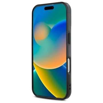 Etui Mercedes do iPhone 16 6.1" MagSafe Transparent Hardcase Printed Logo 