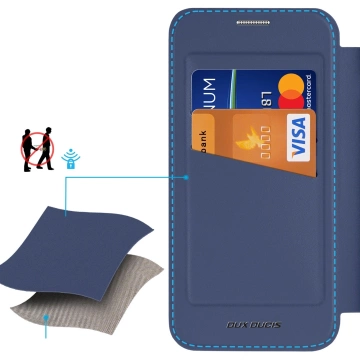 Samsung Galaxy S25 Dux Ducis Skin X Pro MagSafe Hülle Blau
