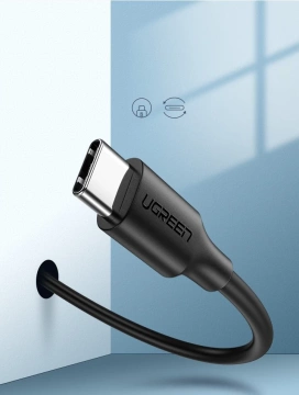 Ugreen Kabel USB - USB Typ C 2 A Kabel 0,5m schwarz (60115)