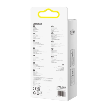 Baseus Dynamic 2 Series Kabel USB-A - Lightning 2.4A 480Mb/s 1m Kabellänge