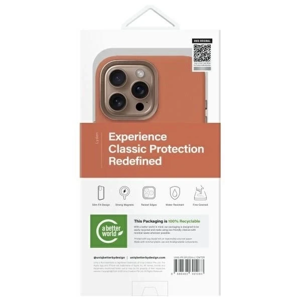 Etui do iPhone 16 Pro Max UNIQ Lyden Terracotta MagSafe