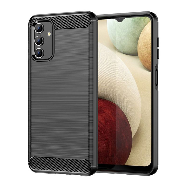 Etui TPUCarbon für Samsung Galaxy A13 4G / LTE Schwarz