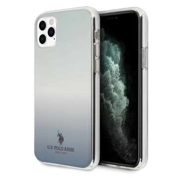US Polo Gradient Pattern Collection iPhone 11 Pro blau/blaue Handyhülle
