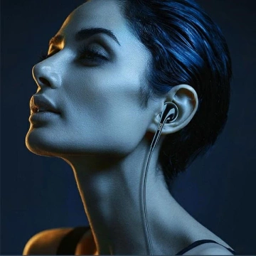 AWEI Stereokopfhörer PC-7 3,5 mm Klinke schwarz/schwarz