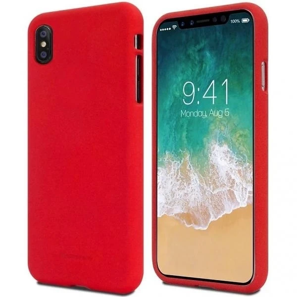Mercury Soft Phone Case für iPhone 14 rot/rot