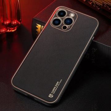 Dux Ducis Yolo elegantes etui aus PU Leder schutzhülle hülle für iPhone 13 Pro Max rot