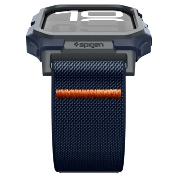 Armband für APPLE WATCH 10 (46MM) MARINEBLAU SPIGEN LITE FIT PRO