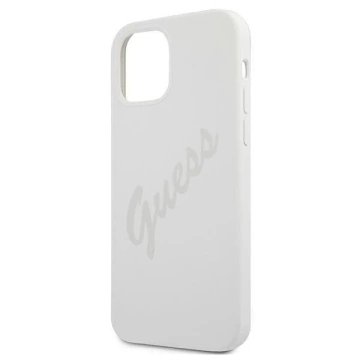 Guess GUHCP12LLSVSCR iPhone 12 Pro Max 6,7" kremowy/cream Hardcase Script Vintage