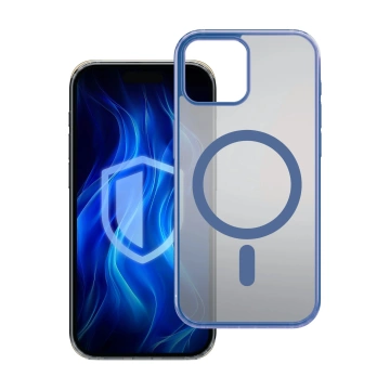 Apple iPhone 14 Plus - 3mk Frosty MagCase Blau