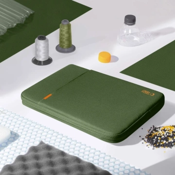 Etui Tech-Protect Defender Laptop 15-16" Army Green Pokrowiec