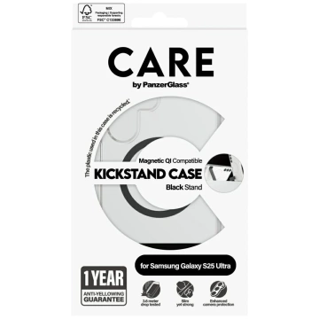 Etui do Samsung Galaxy S25 Ultra CARE von PanzerGlass Feature Kickstand QI