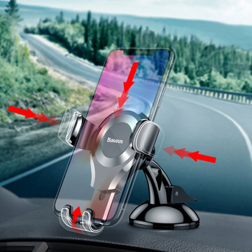 Uchwyt samochodowy Holder grawitacyjny Baseus Osculum do telefonu na deskę kokpit