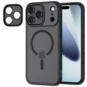 Etui Tech-Protect MagCam MagSafe do iPhone 17 Pro Max, czarny mat