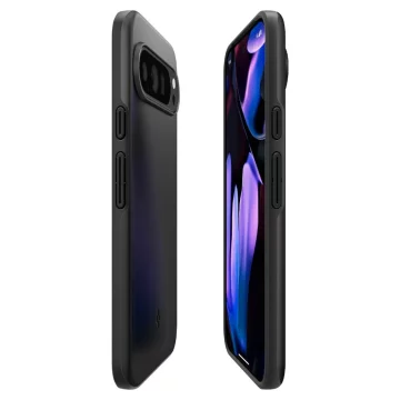 Etui Spigen Thin Fit für Google Pixel 9 Pro XL Schwarz