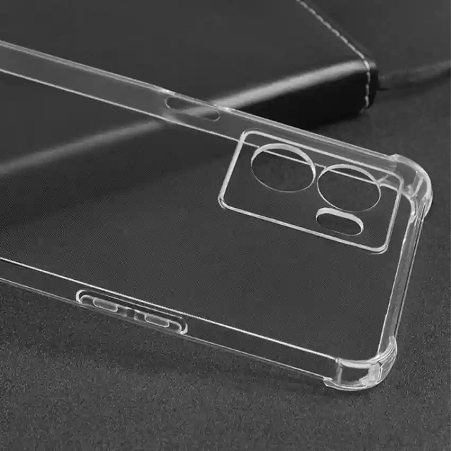 Etui pancerne ShockProof Alogy do Oppo A57 5G 2022 Przezroczyste + Szkło