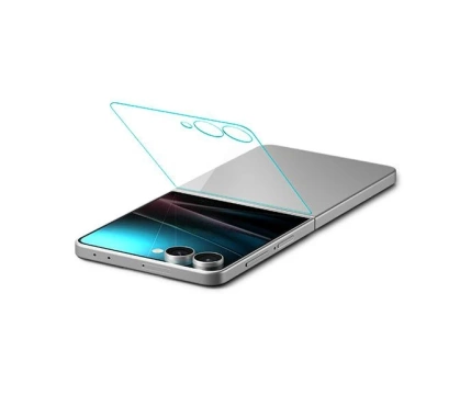 Szkło Spigen Glas.TR EZ Fit Galaxy Z Flip 7 2-Pack Clear