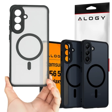 Hülle für Apple iPhone 16 Pro Max Alogy Anti-Shock Hybrid Case für MagSafe Transparent