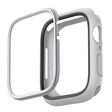 Schutzhülle UNIQ Moduo für Apple Watch Series 4/5/6/7/8/SE 40/41mm kreidegrau/ kreidesteingrau