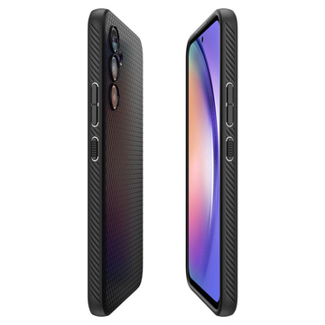 Spigen Liquid Air Phone Case Gepanzerte Hülle für Samsung Galaxy A54 5G Mattschwarzes Glas