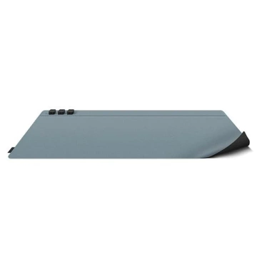 UNIQ Hagen – Dwustronna magnetyczna podkładka na biurko 67x35 cm, czarno-niebieska
