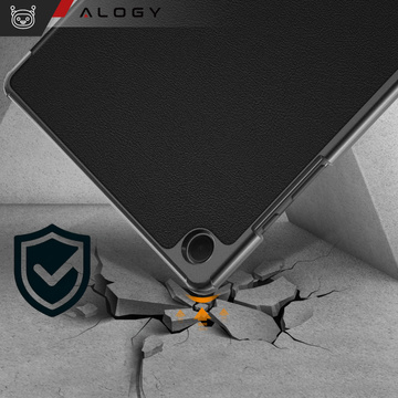 Etui do Samsung Galaxy Tab A9+ 2023 11" (X210/X215/X216) Alogy Book Cover Case obudowa ochronne Czarne