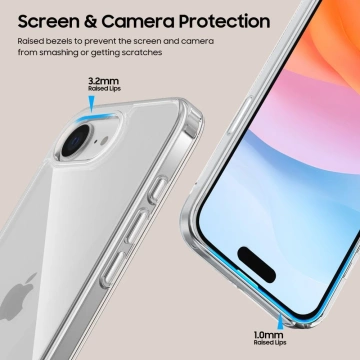 Etui für iPhone 16e Tech-Protect FlexAir Hybrid Clear