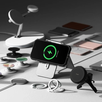 Ringke Rugged Gear Magnetic Magsafe Hülle für iPhone 16 Pro Schwarz