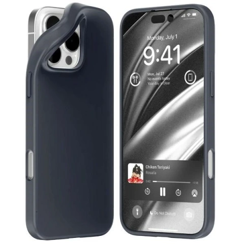 Etui Mercury Soft do iPhone 16 Pro Max 6,9" Granatowy