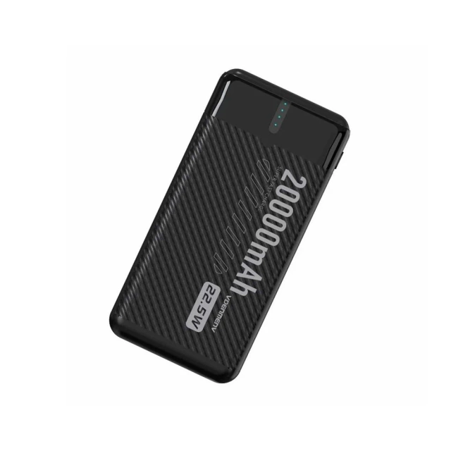 POWERBANK DENMEN NOTBATTERIE SCHWARZ 20000mAh DP41 USC TYP-C