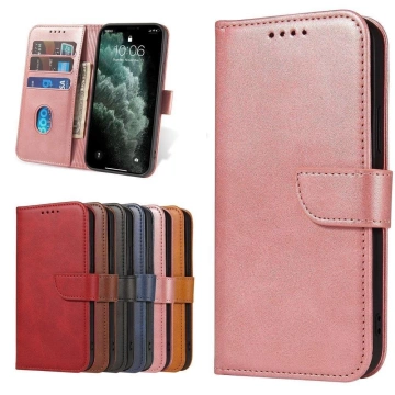 Magnet Case Elegante Schutzhülle mit Überschlag und Standfunktion für Samsung Galaxy A13 5G Pink