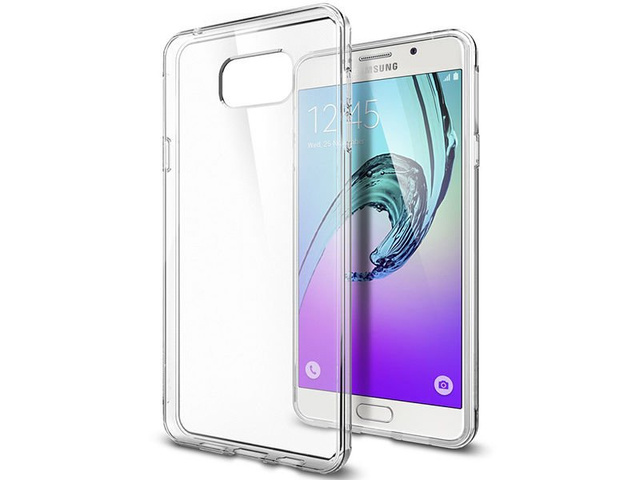 Etui Spigen Liquid Crystal Samsunga Galaxy A7 2016 przezroczyste