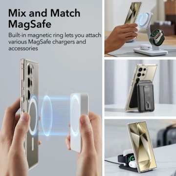 Etui ESR CH Halolock Magsafe für Samsung Galaxy S24 Ultra Clear