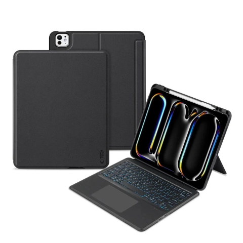 Etui Scmag Pen Keyboard für Apple iPad Pro 13 7 / 2024 Schwarz