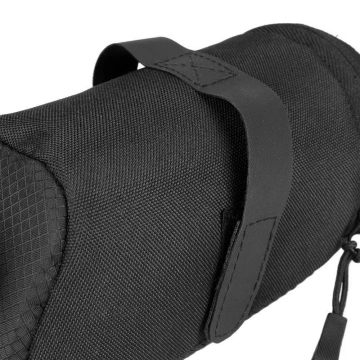 Wozinsky kleine Fahrradsatteltasche 0,6 l schwarz (WBB8BK schwarz)