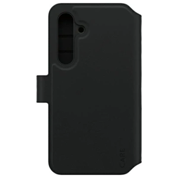 Hülle für Samsung Galaxy S24 CARE von PanzerGlass Feature Tango Wallet 2in1 Schwarz