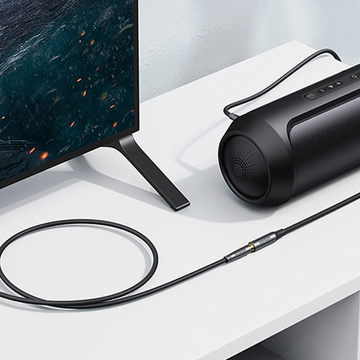 UGREEN AV190 Przedłużacz audio AUX jack 3.5mm, 2m (czarny)