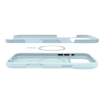 Etui do iPhone 17 Pro Spigen Silicone Fit Mag MagSafe Mute Blue