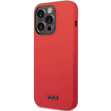 Etui na telefon Tumi Liquid Silicone hardcase do iPhone 14 Pro czerwony/red
