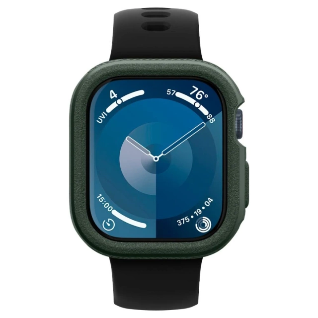 Etui do Apple Watch 10 46mm Caseology Vault Midnight Green Zielone