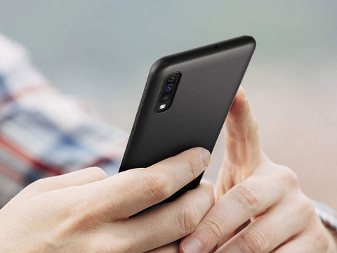 Alogy Slim Silikonhülle für Samsung Galaxy A30S/A50/A50S Schwarz