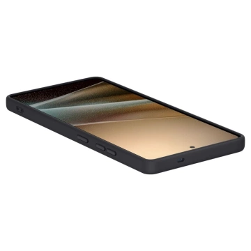 Etui für Samsung Galaxy S25 Ultra Schwarz Spigen Silicone Fit Mag MagSafe