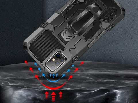 Alogy Armored Protective Case Stand für Samsung Galaxy A51 5G