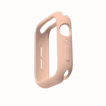 UNIQ Lino Apple Watch Serie 4/5/6 / SE 44 mm Gehäuse. rosa / erröten rosa