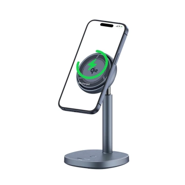 Baseus Orbit 2 Pro MagSafe Qi2 20W 2in1 Induktives Ladegerät mit Kühlung Grau